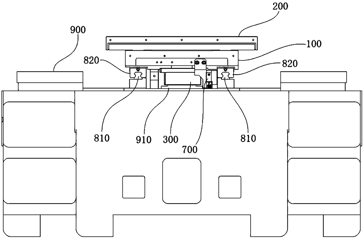 Die cutting machining center based on linear motor driving