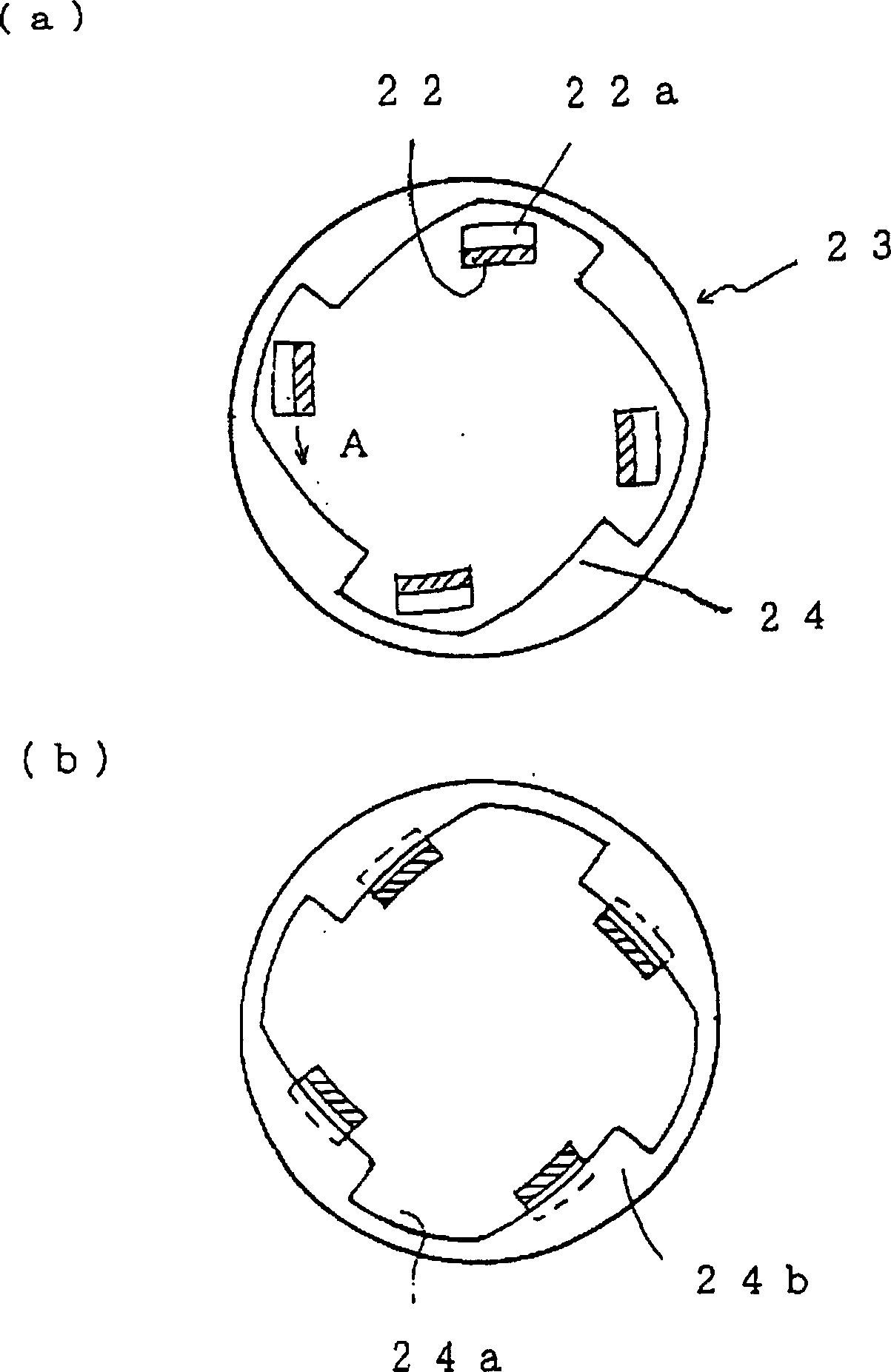 Main shaft motor