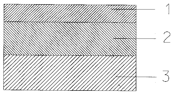 Composite titanium-base film photoelectrode and its making process