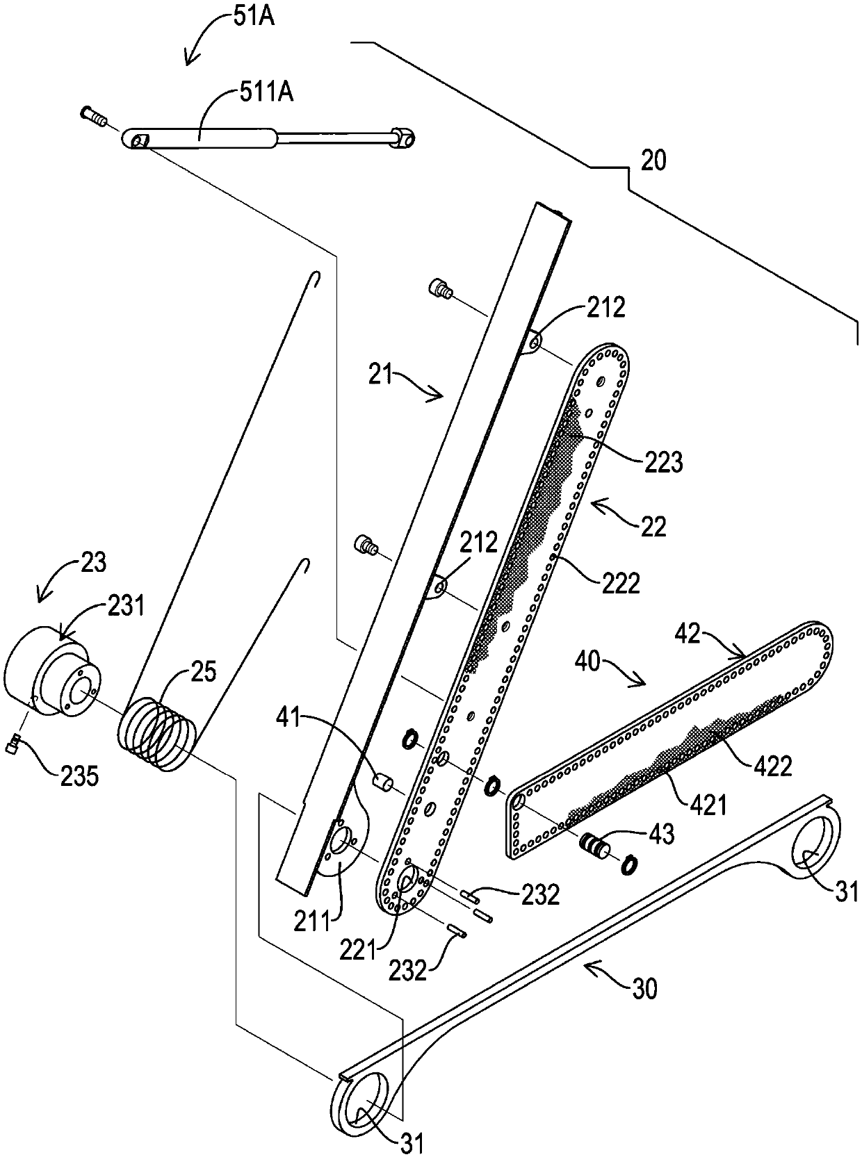 Triangular warning system for vehicle