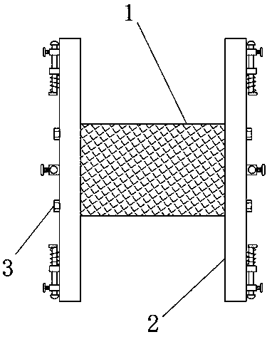 Cable winding device convenient to transport