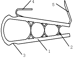 Clamping part