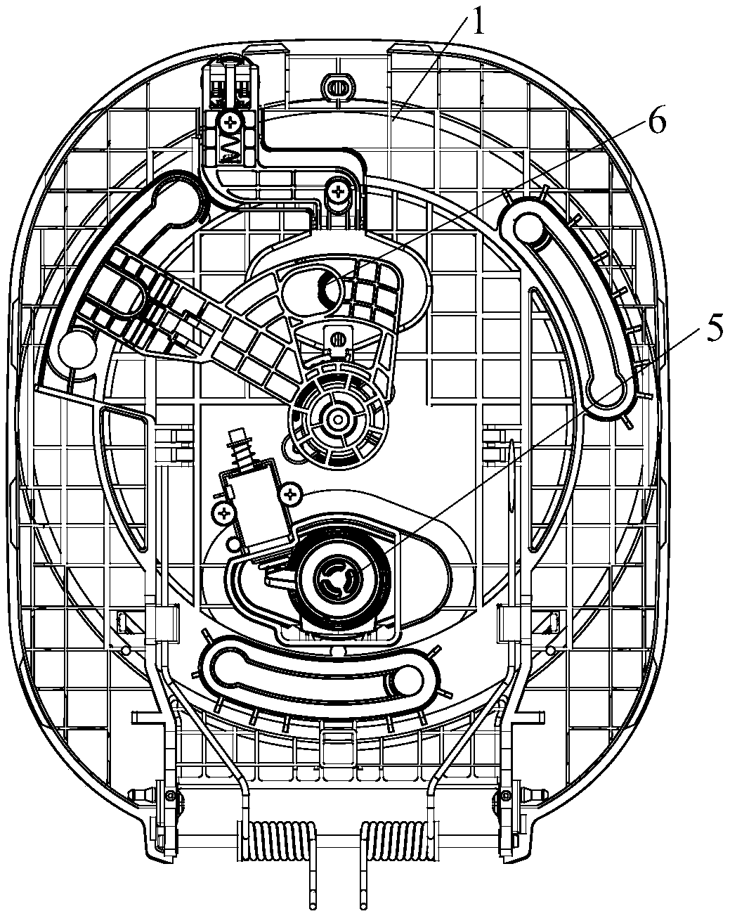 Cooking utensil, control method and device of cooking utensil and computer readable storage medium