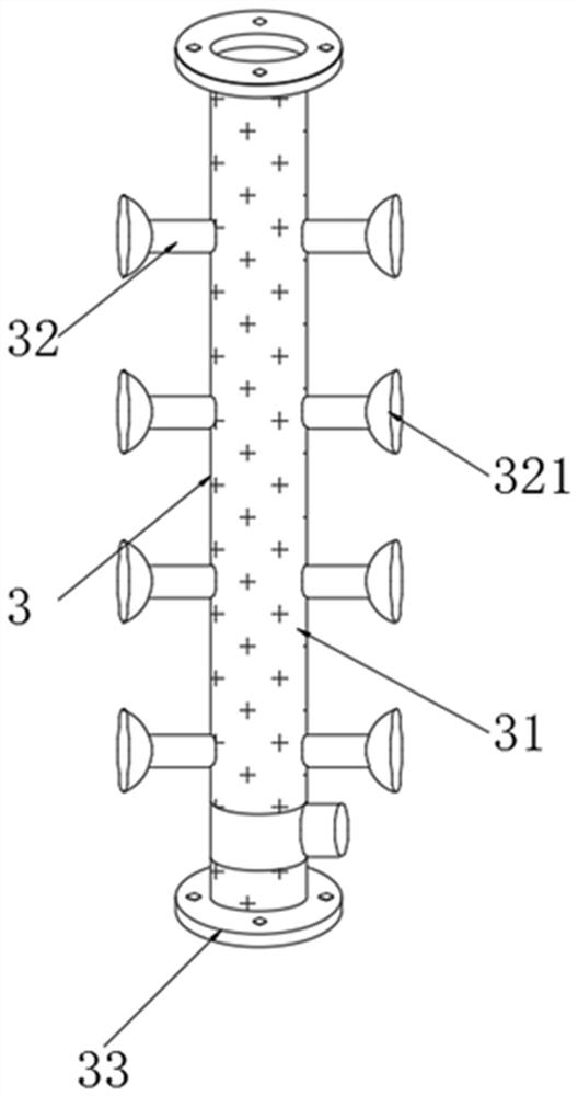 Dedusting device for construction site