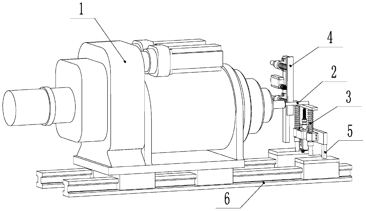 Contact type real-time offset detecting method of spiral hole milling device