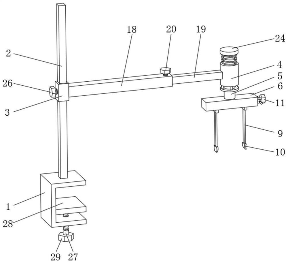 Traction instrument for orthopedic surgery and operation method thereof