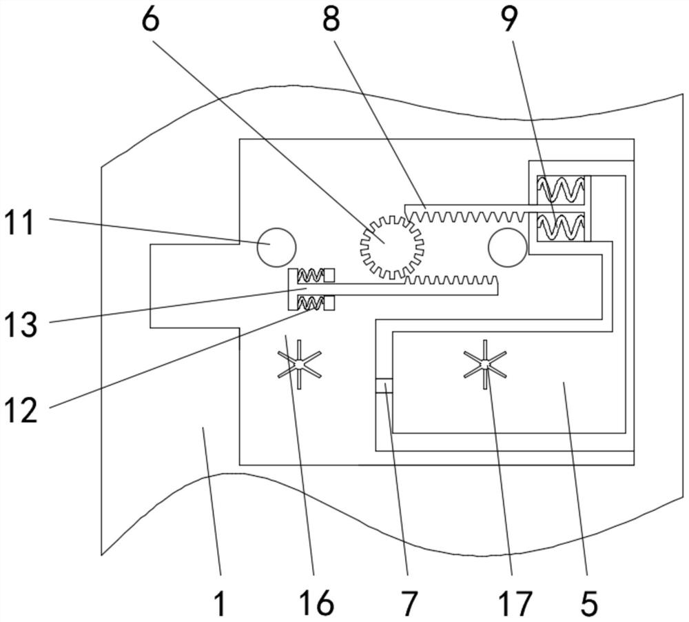 High-efficiency conveying mechanism for annealing processing of glass product