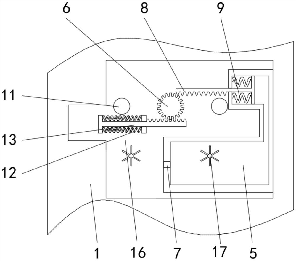 High-efficiency conveying mechanism for annealing processing of glass product