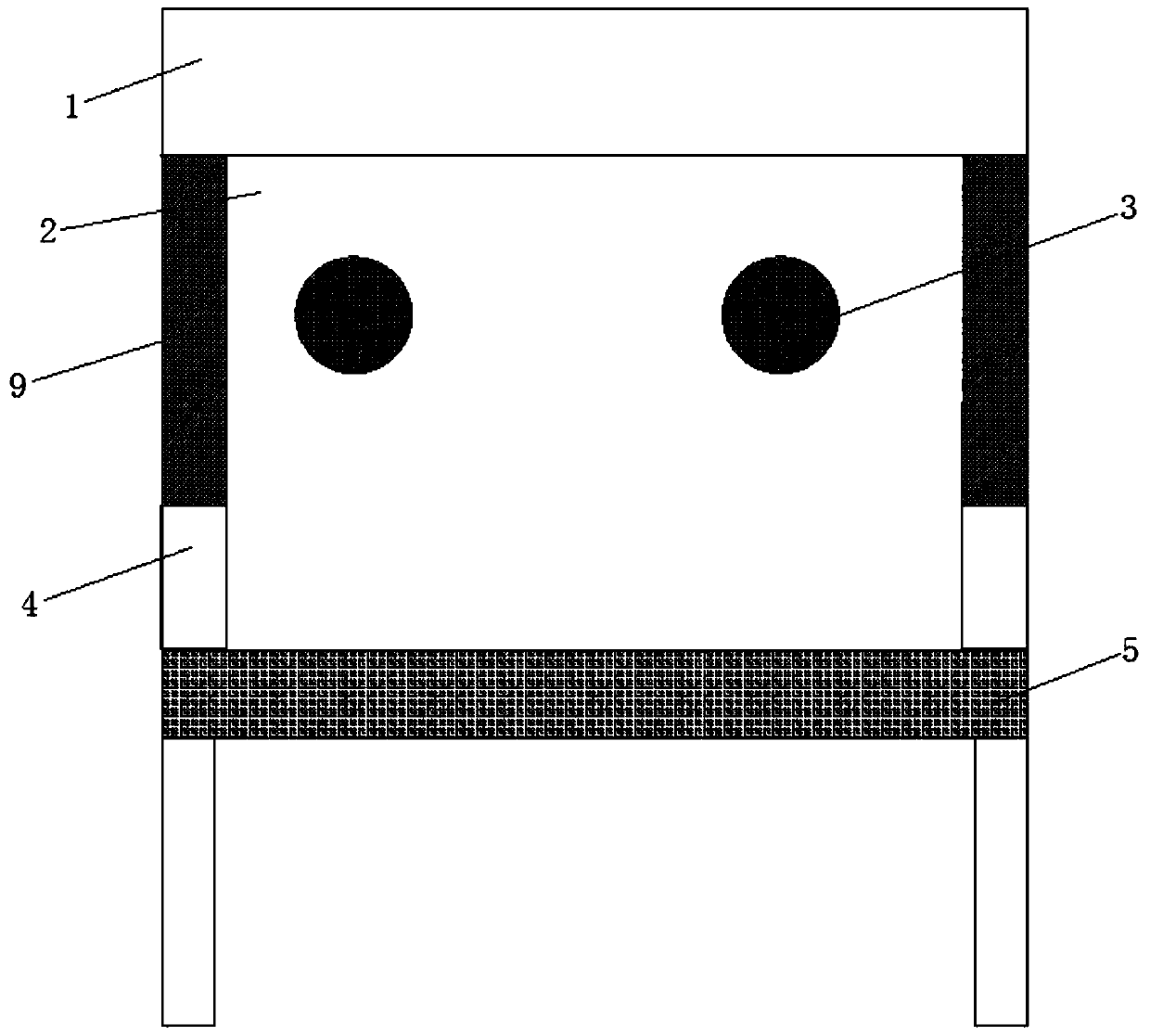 Outdoor noise reduction leisure seat based on sound subjective intervention