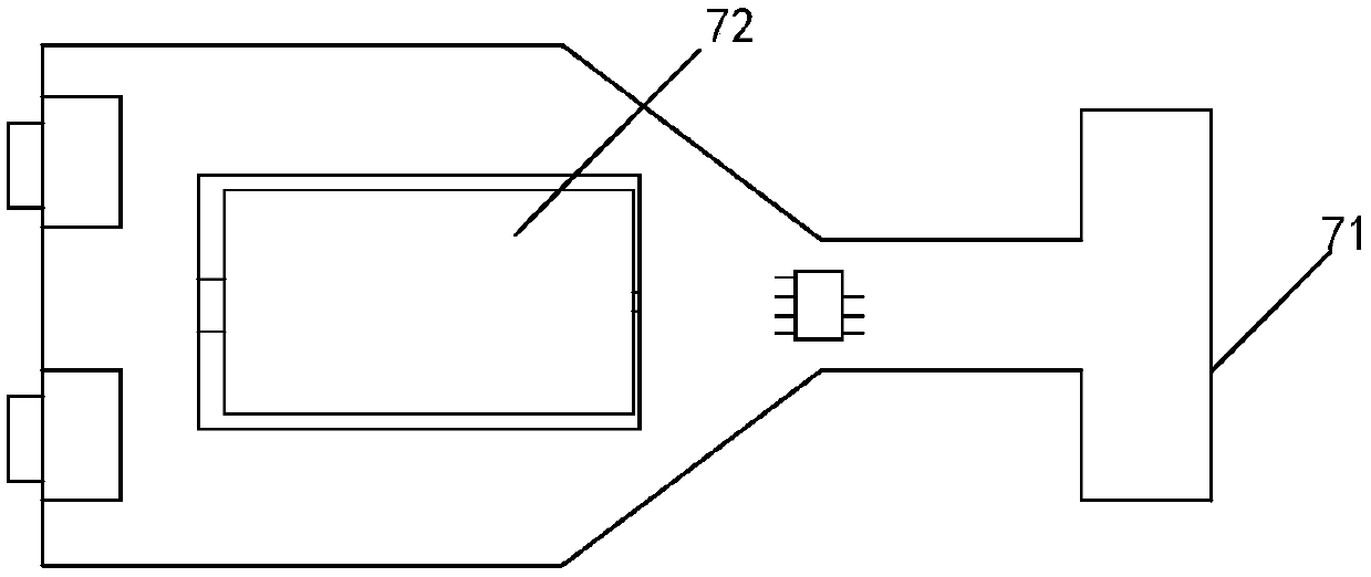 Fuel cell device for train ATP system