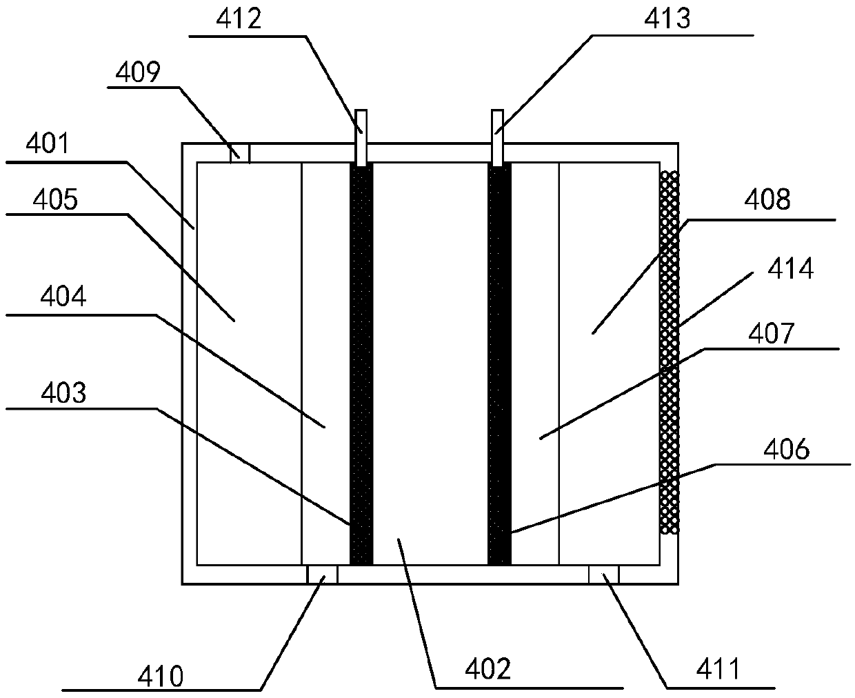 Fuel cell device for train ATP system