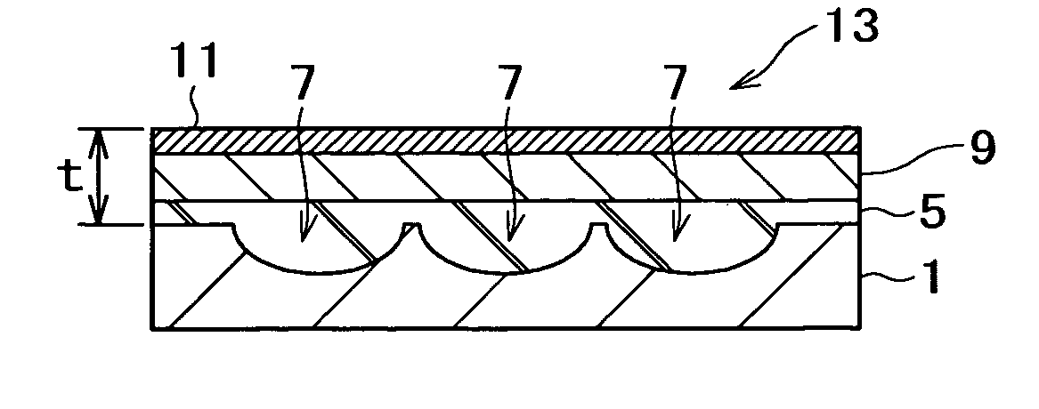 Method for manufacturing a microlens substrate and method for manufacturing a liquid crystal panel