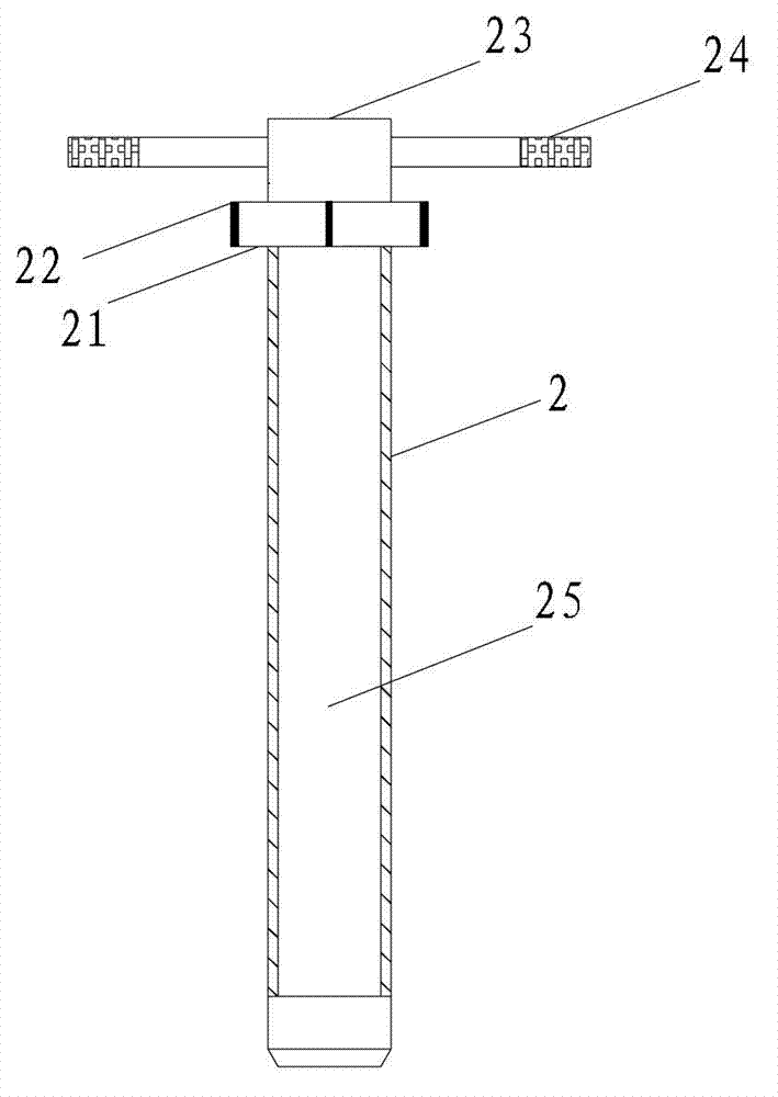 Double-layered cylinder wall soil pillar soil sampler