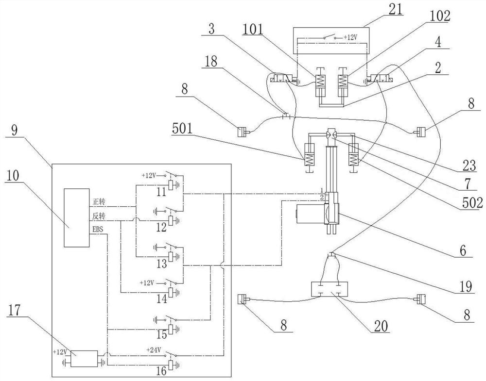 Active braking system applied to unmanned formula car