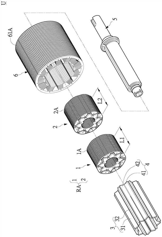 Rotary motor and rotor assembly thereof