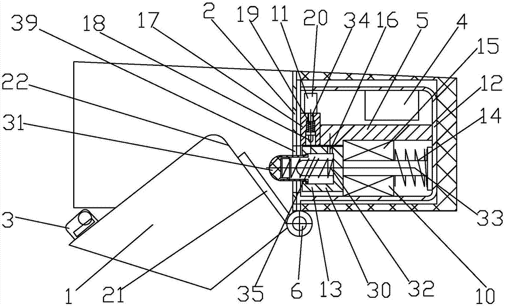 Usage method of intelligent household door