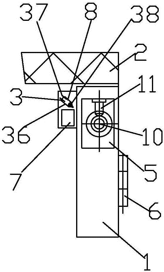 Usage method of intelligent household door