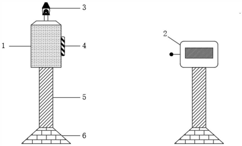 Anti-damage monitoring barrier gate