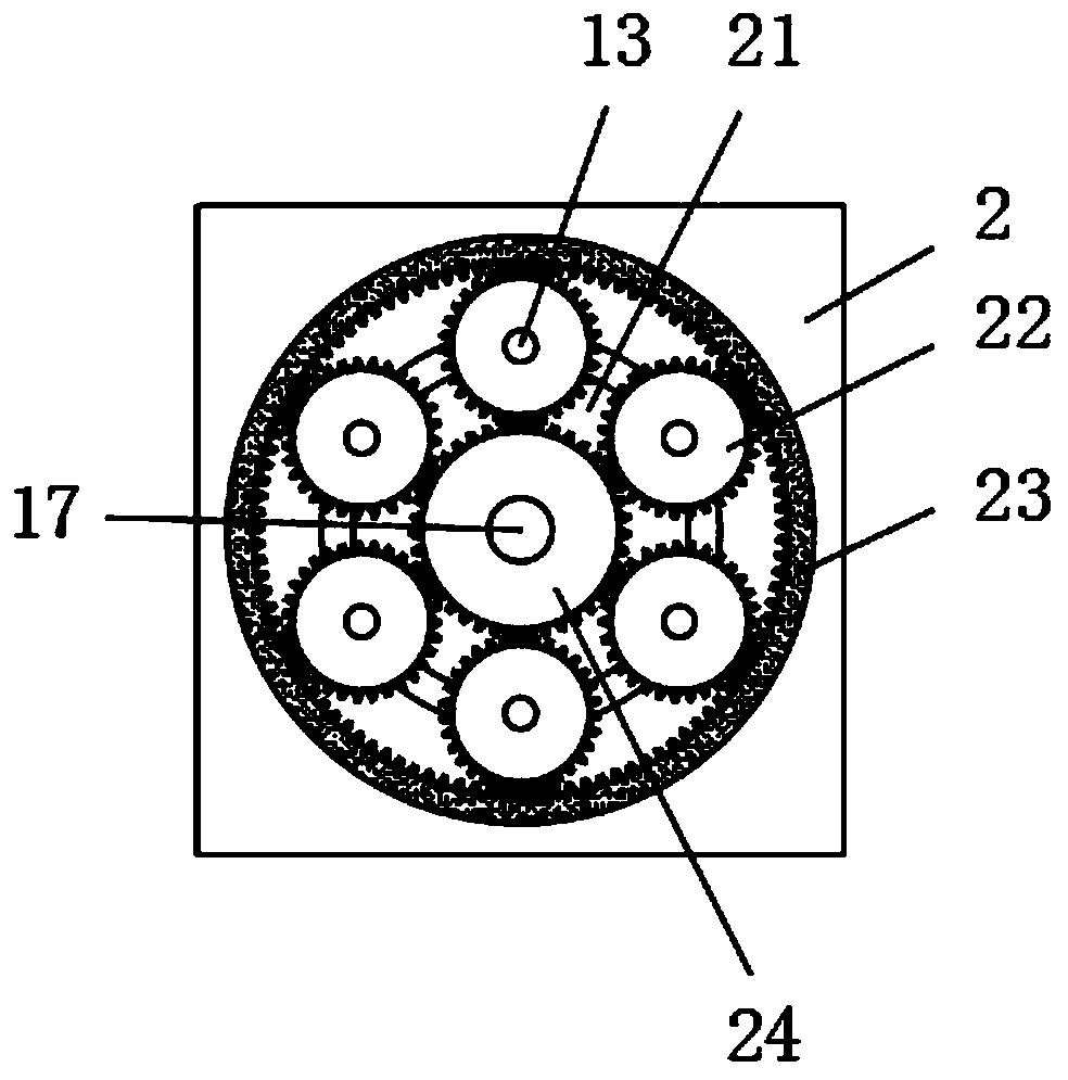 Cleaning device for automobile parts