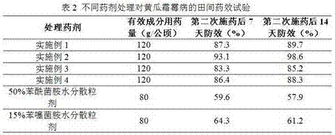 Sterilizing composition containing zoxamide and benthiavalicarb and application thereof