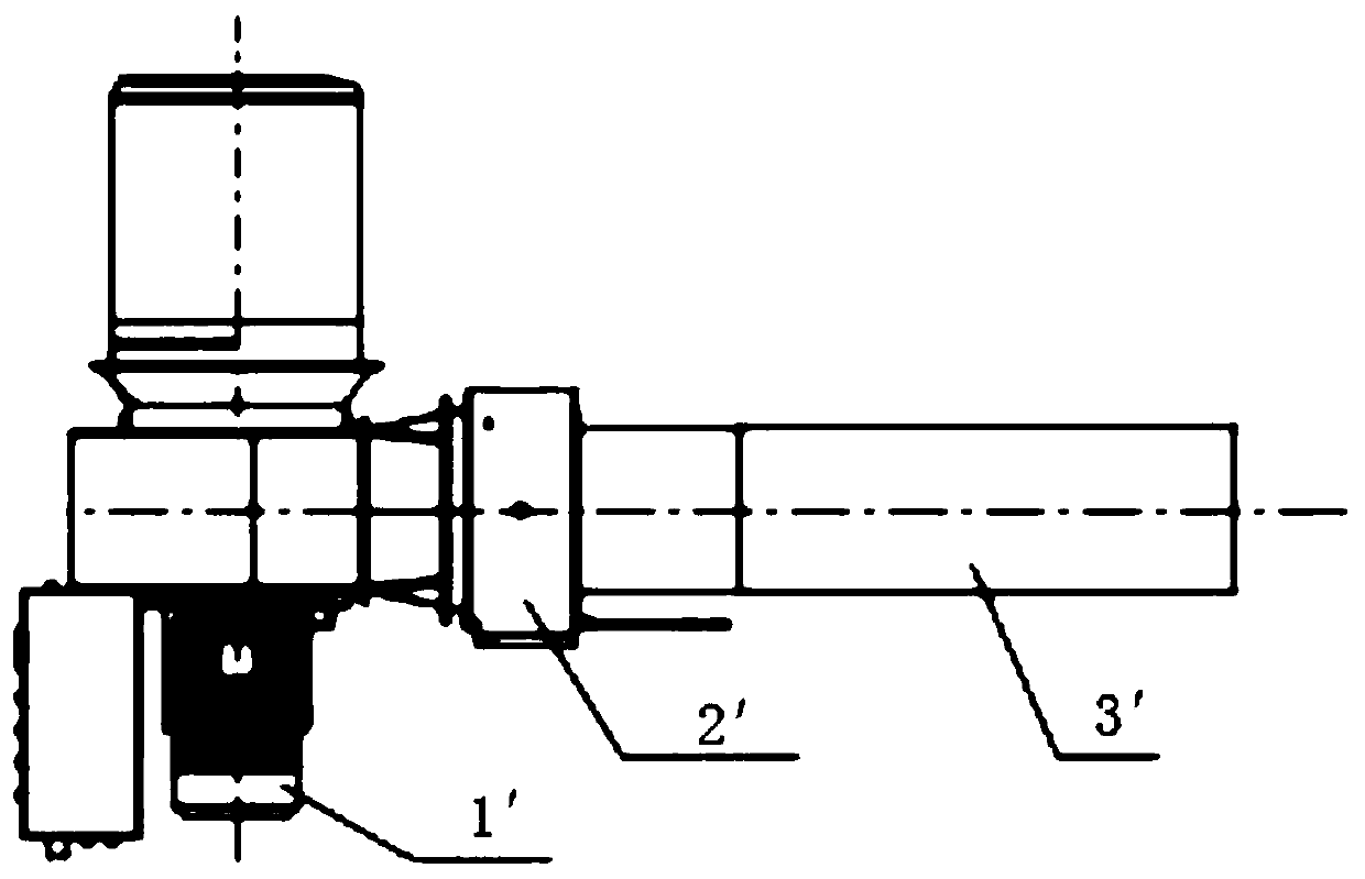 Low-nitrogen combustion device with free dispersion pre-mixing combustion layer and combustion head thereof