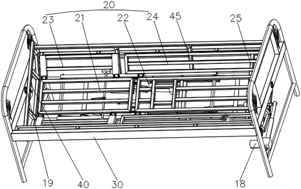 Intelligent nursing bed