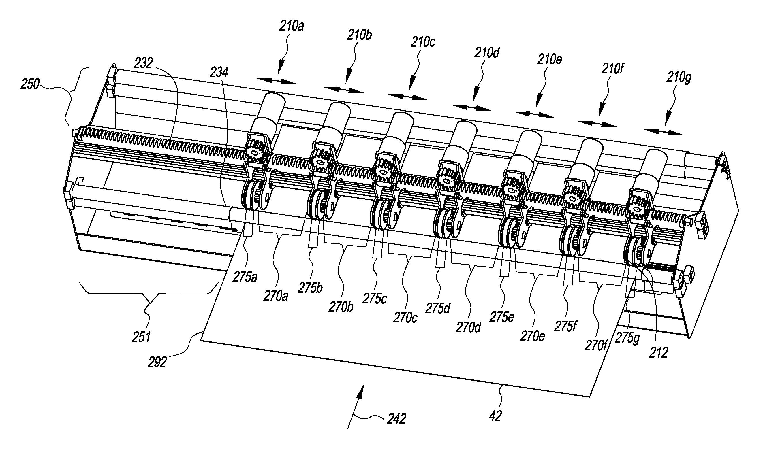 Slitter with translating cutting devices