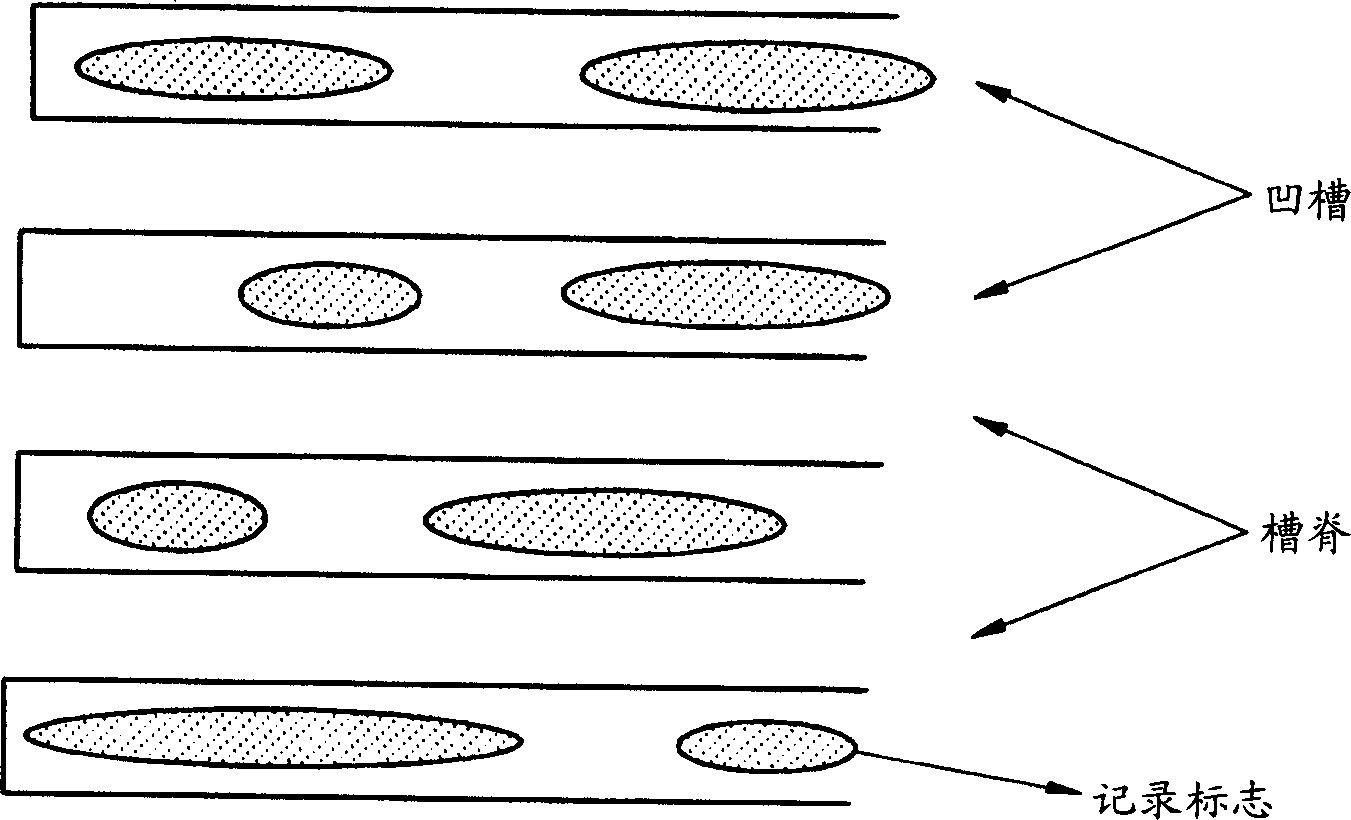 Method and device for recording data on optical recording medium