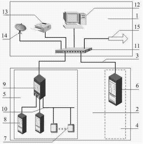 Detection test system for energy storage power station grid connection