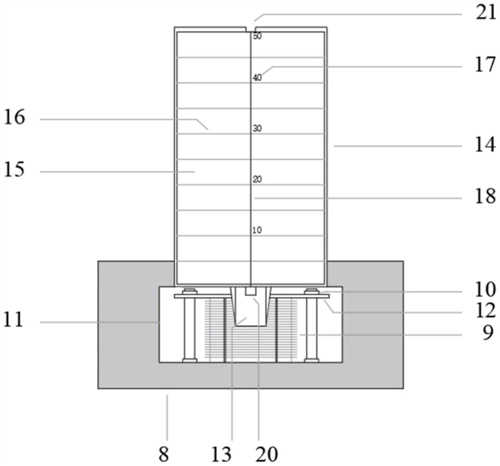 Simulated ore drawing method of miniature vibration ore drawing machine based on indoor simulated ore drawing