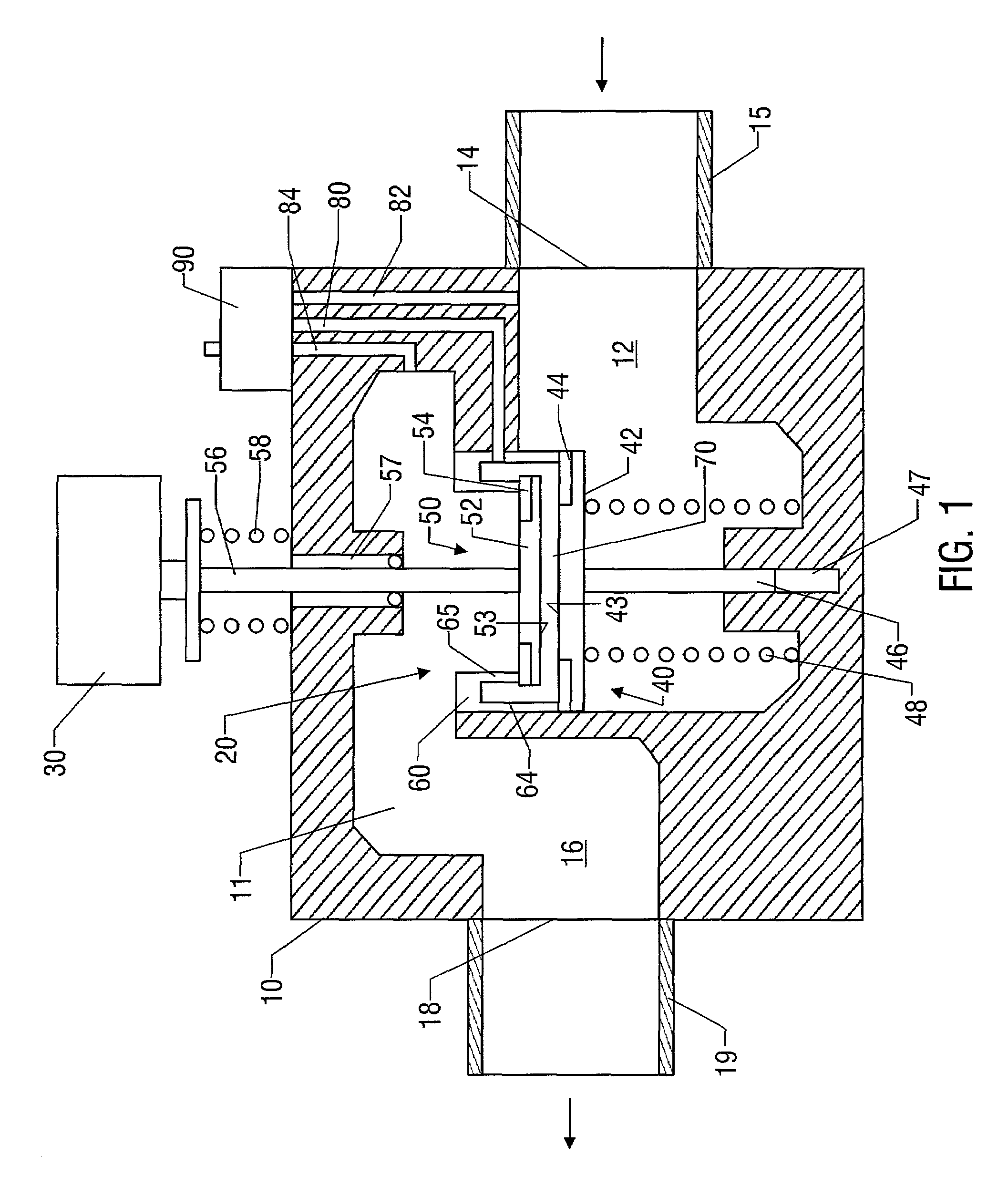 Double block valve with proving system