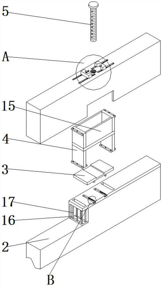 Copper busbar drawing device