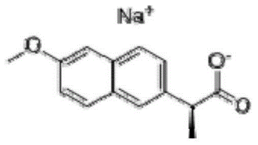 Naproxen sodium soft capsule and preparation method thereof