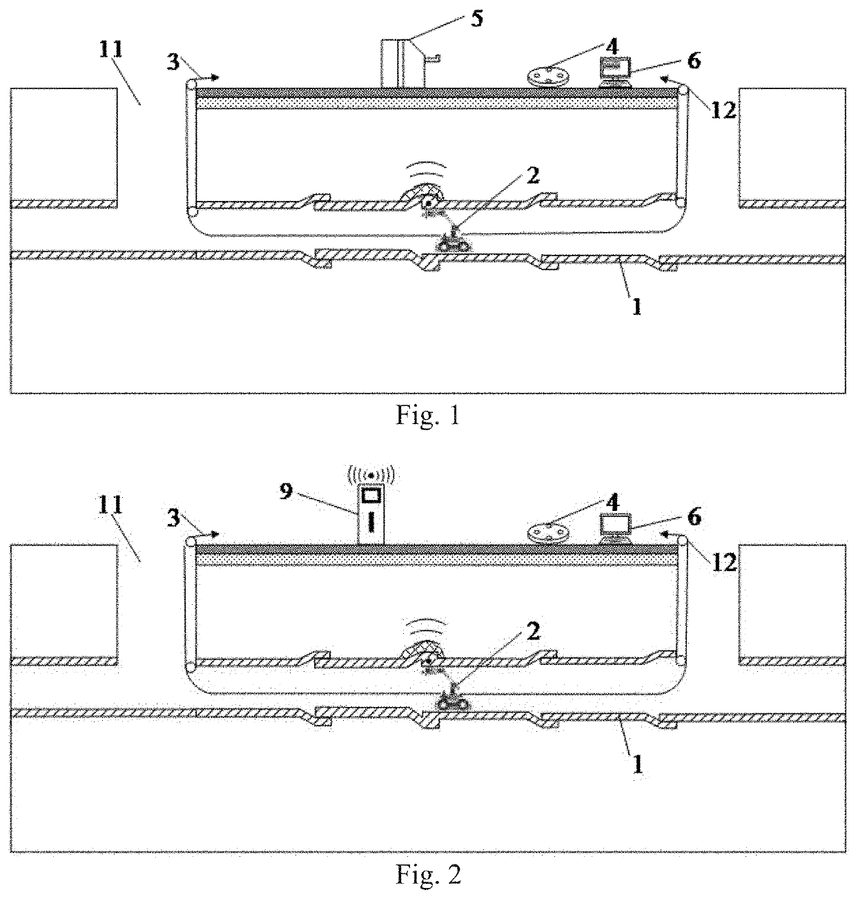 Detecting and repairing method for external diseases of buried drainage pipeline