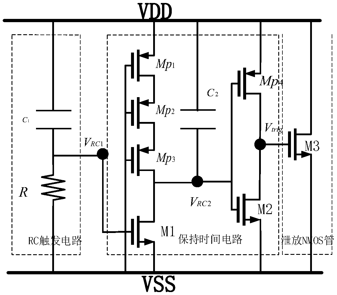 ESD protection device for electrostatic protection