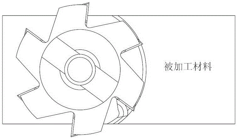 Coating failure test device under the common action of load shock and thermal shock cycle