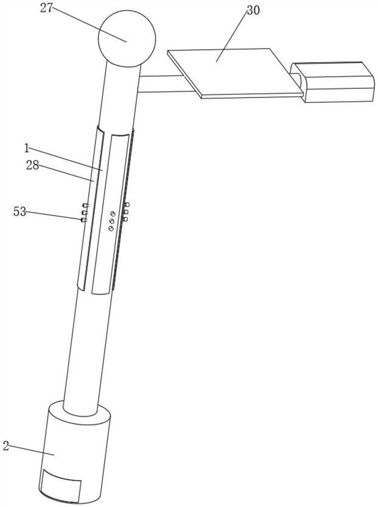 Multifunctional street lamp with disinfection and sterilization effects