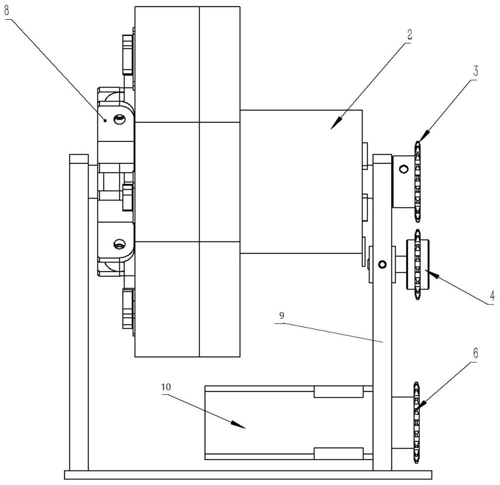 An accelerated storage aging test device for multi-channel material chemical structure monitoring