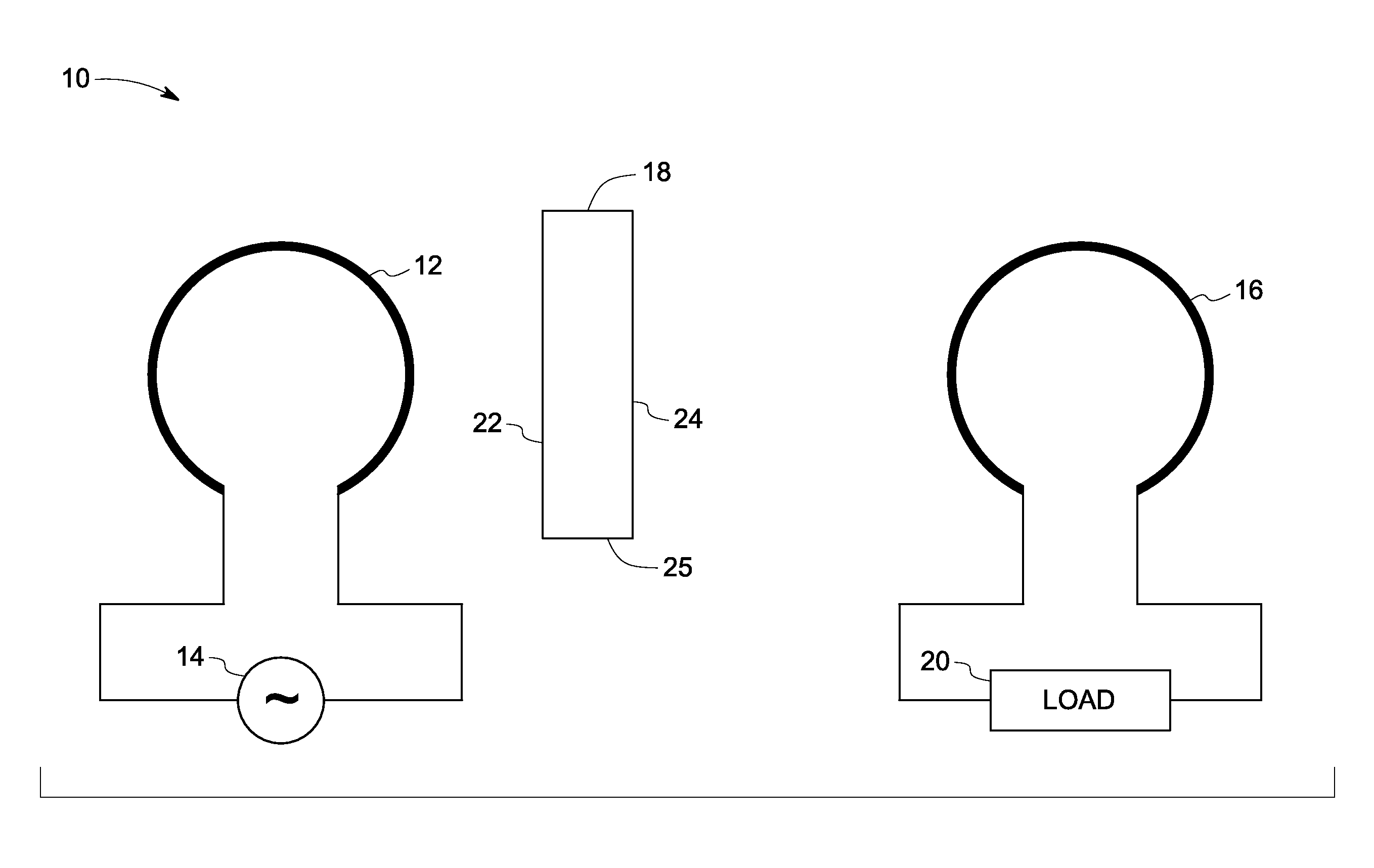 Dielectric materials for power transfer system