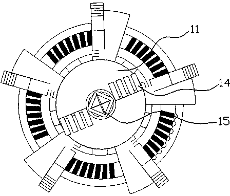 A drilling bit for solid-state fluidized production of natural gas hydrate in deep water and shallow layers