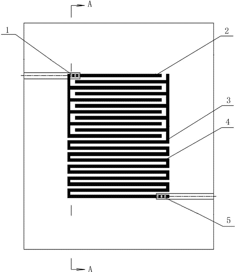 Proton exchange membrane fuel cell flow field structure