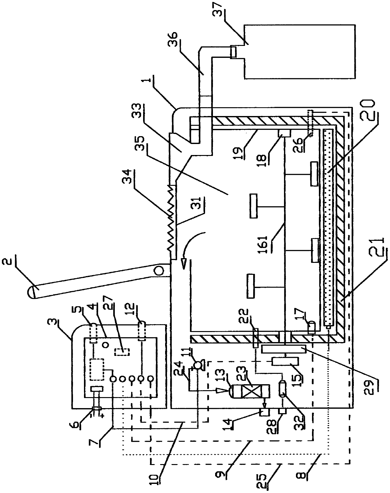 Urine-excrement-separation environment-friendly dry toilet and excreta treatment device