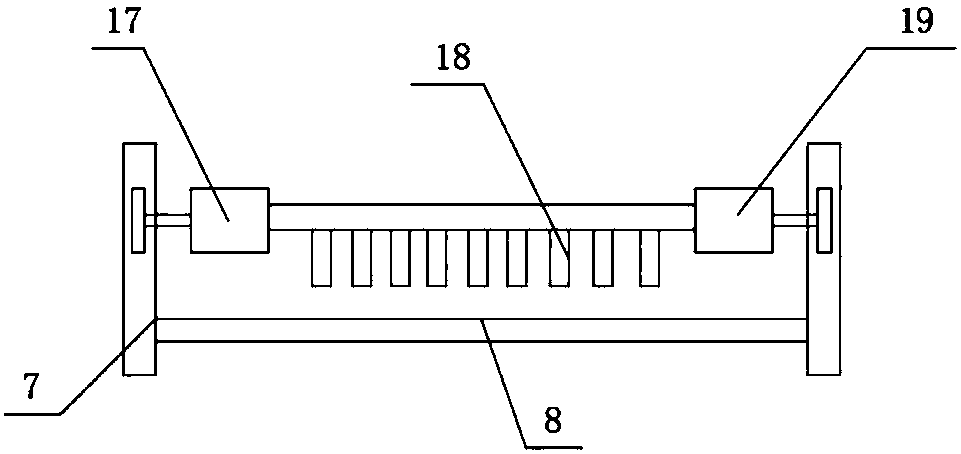 Block untying machine for tea leaves