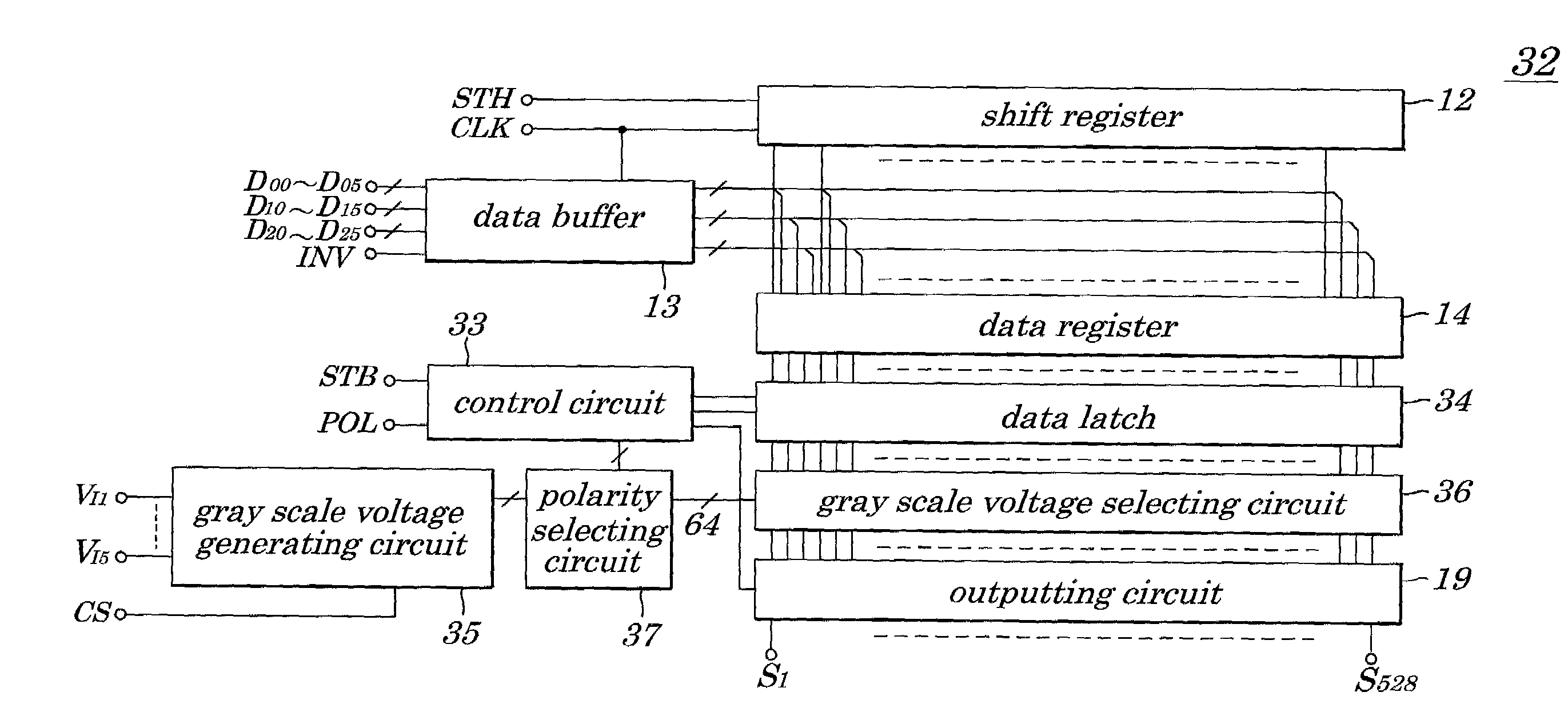 Method and circuit for driving liquid crystal display, and portable electronic device