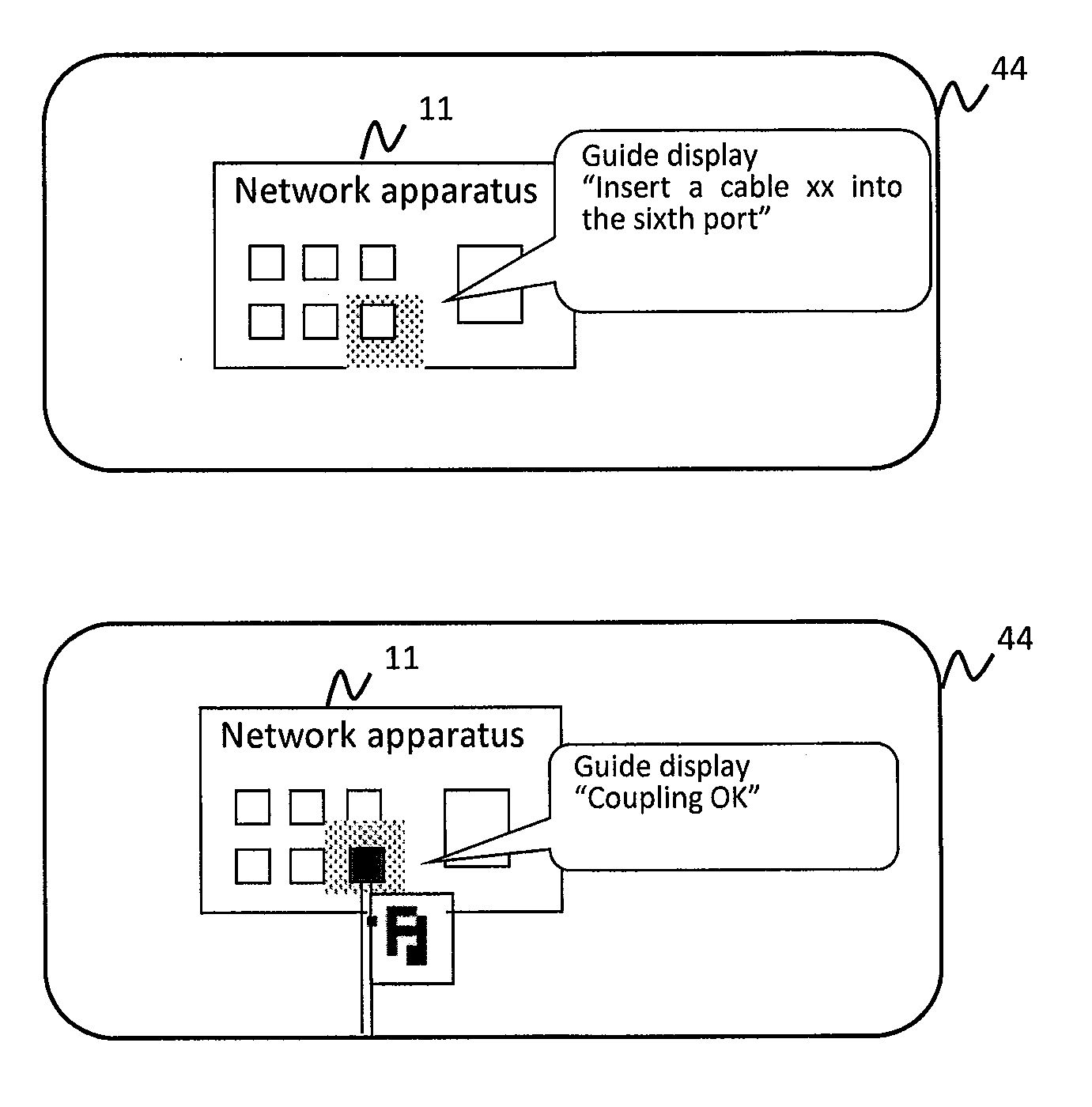 Network construction support system and method