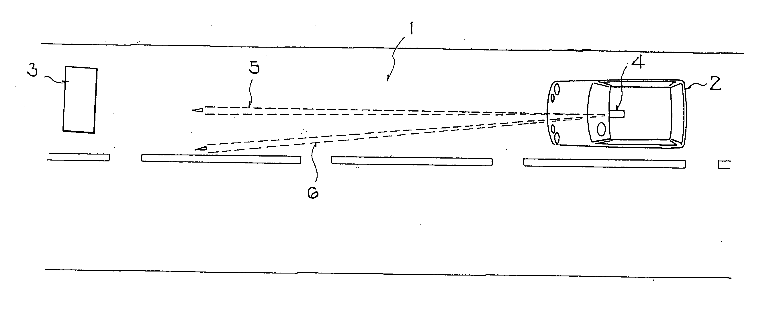 Method of operating an active obstacle warning system