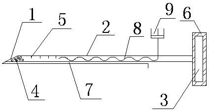 Multifunctional anesthetic needle