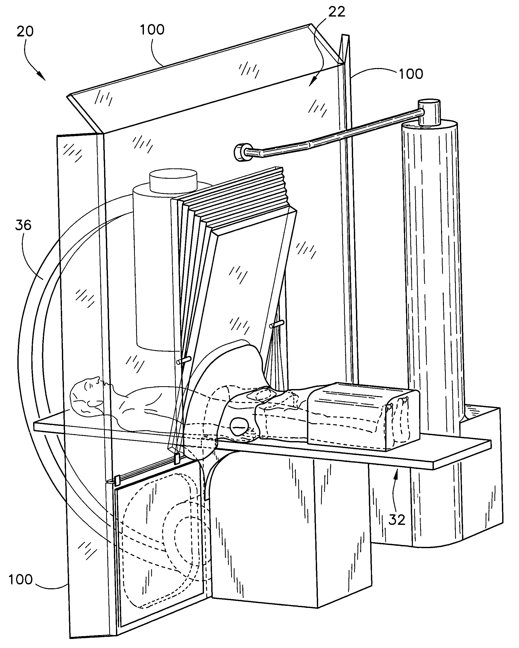 Radiation barrier