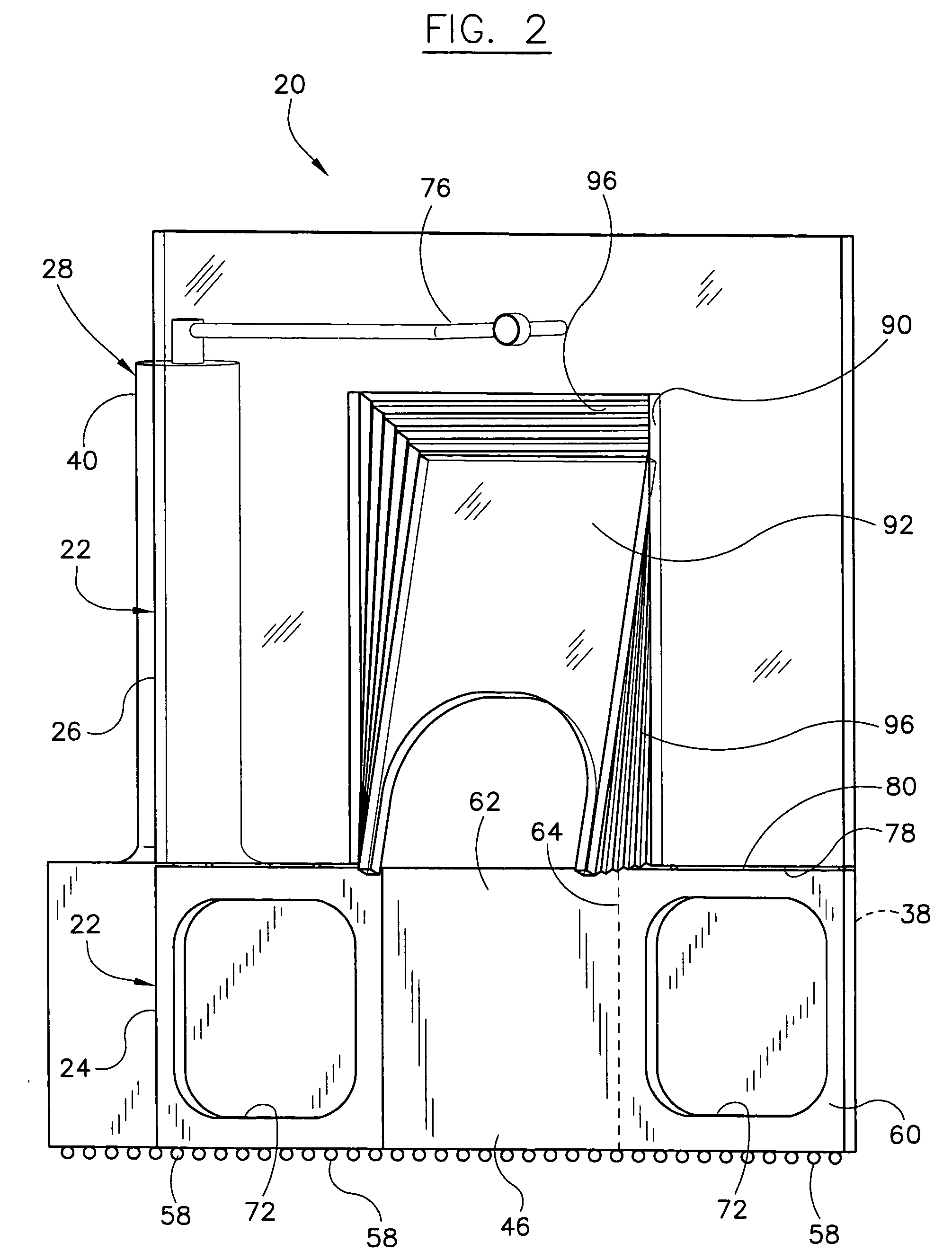 Radiation barrier