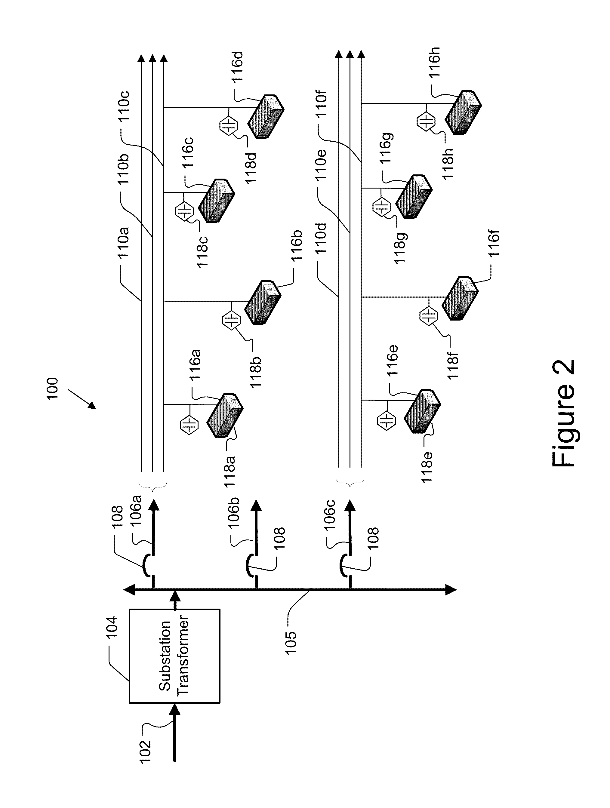 System, Device and Method for Regulating Volt-Ampere Reactance in a Power Distribution System